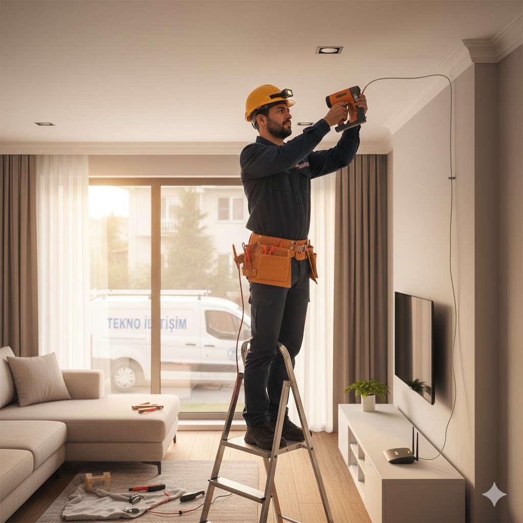 İnternet arızası modem ışıkları kablo priz Ankara