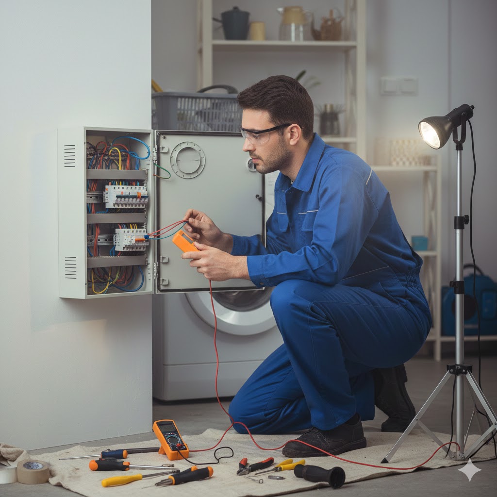 Sigorta arızası pano şalter kısa devre gevşek bağlantı Ankara